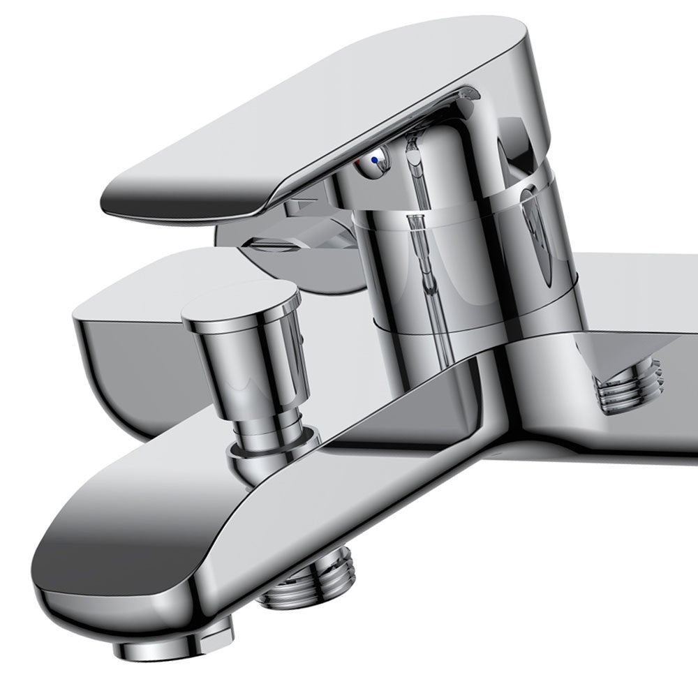 Rubinetto vasca serie psiche, finitura cromata