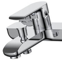 Rubinetto vasca serie psiche, finitura cromata