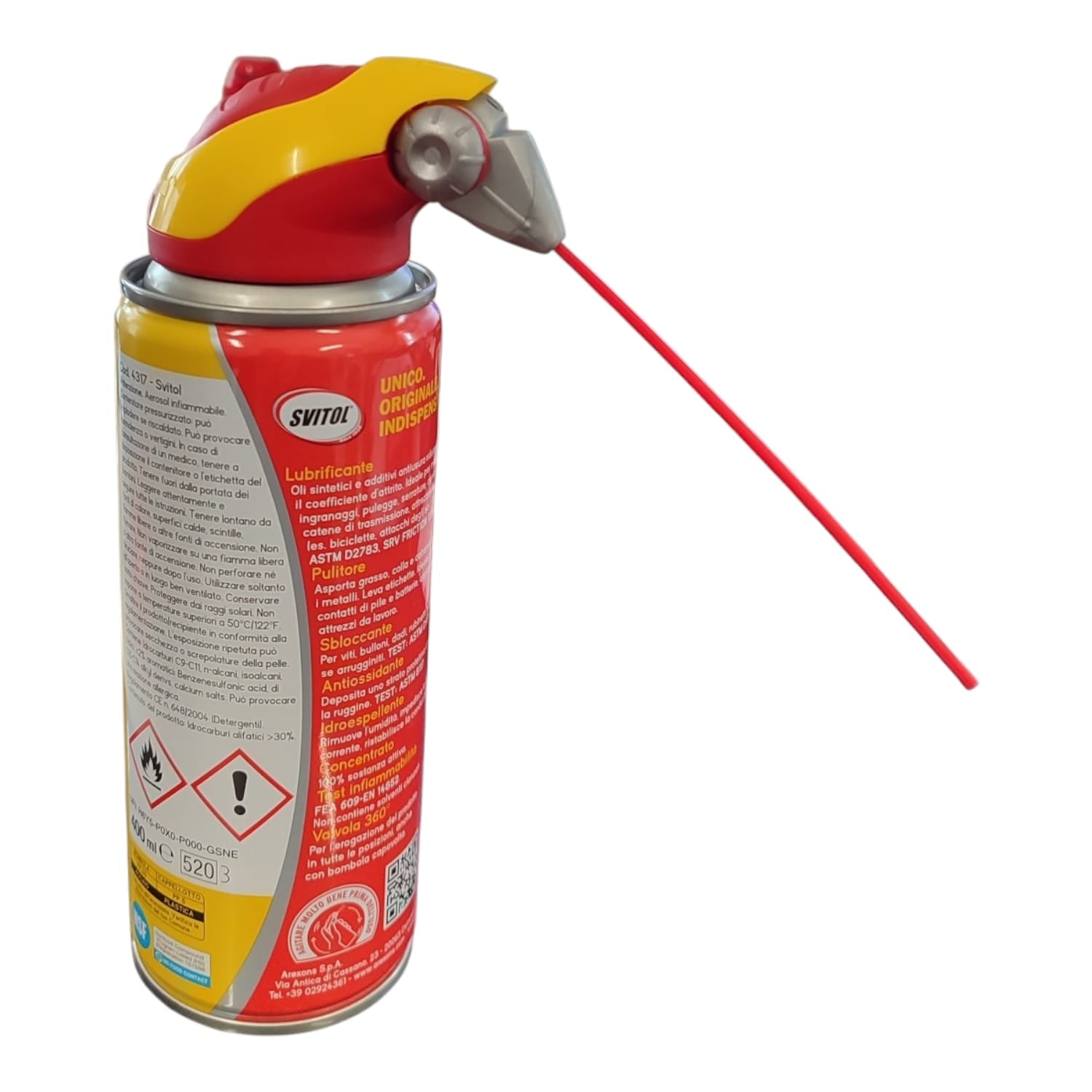 SVITOL AREXONS LUBRIFICANTE 400 ML SPRAY 6 IN 1 MULTIFUNZIONE SBLOCCANTE
