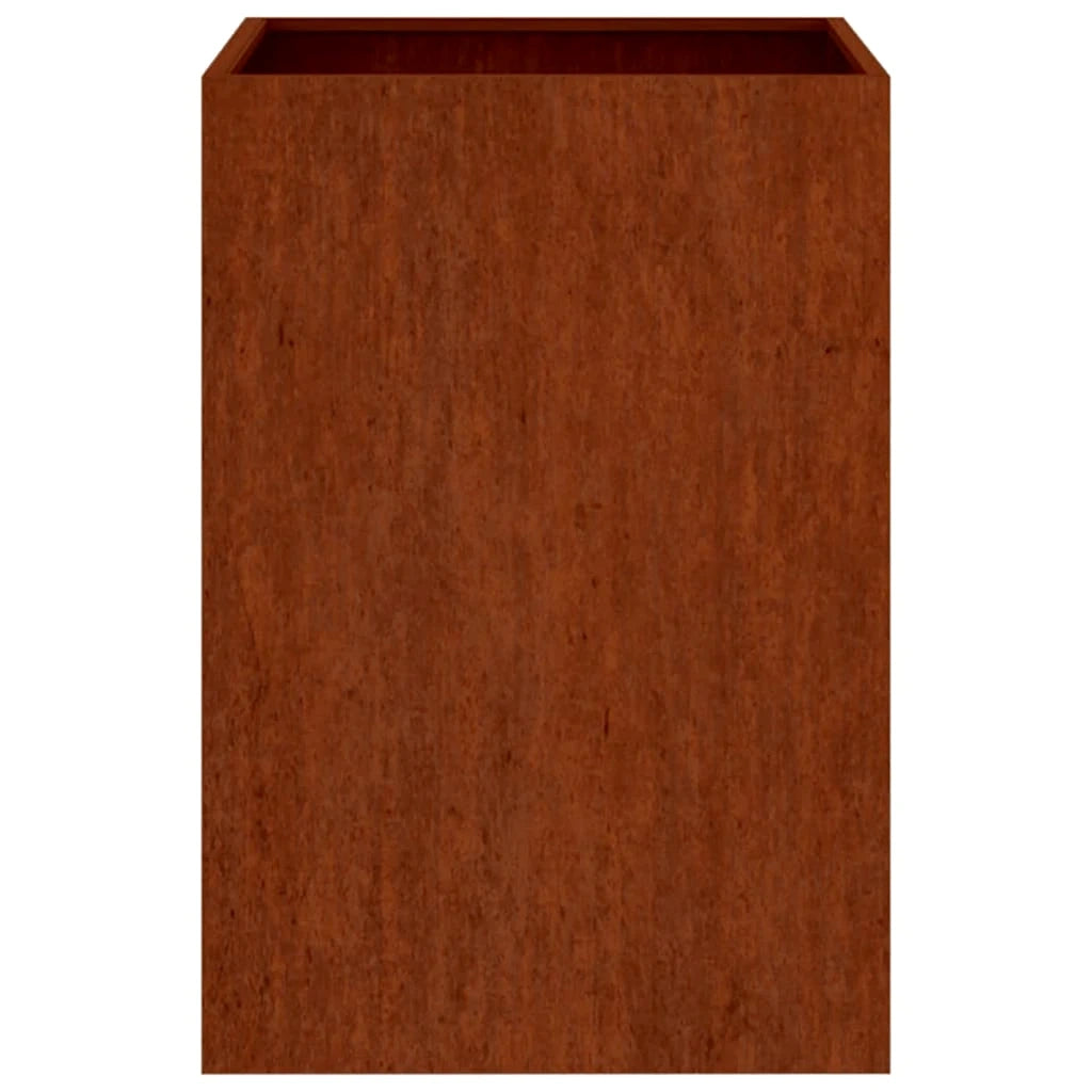 Fioriera 42x38x75 cm Acciaio Corten 821554
