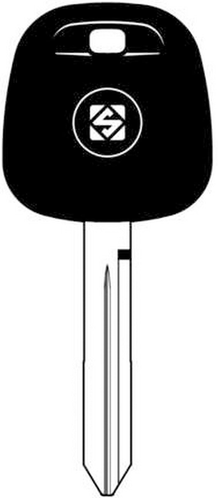 chiave transparente vuota silca toy47te gr.96 cod:ferx.17222