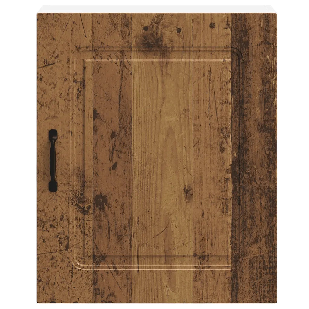 Pensili da cucina 2 pz Kalmar in Legno Multistrato Legno Antico 853574