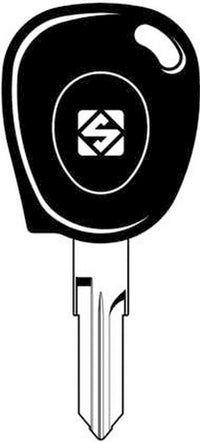 chiave transparente vuota silca vac102te gr.96 cod:ferx.17227