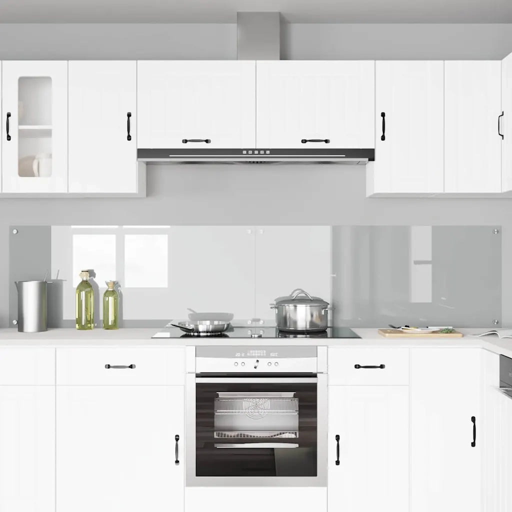 Schienale da cucina 2 pcs Trasparente 120 x 50 cm 3415492
