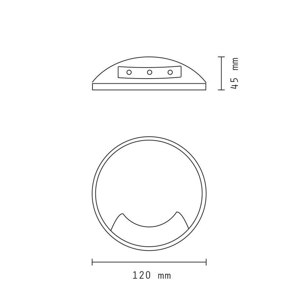 FARETTO LED CALPESTABILE DA ESTERNO 3W IP65 MONO-EMISSIONE LUCE NATURALE - ILLUMINAZIONE RADENTE A BASSO CONSUMO IDEALE PER GIARDINI VIALETTI TERRAZZI E PAVIMENTAZIONI