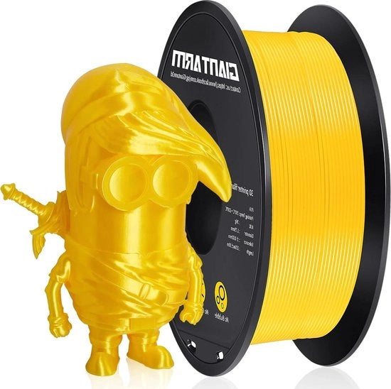 Filamento 3D per Stampante 1.75mm Giallo 1kg Bobina - Filamento PLA
