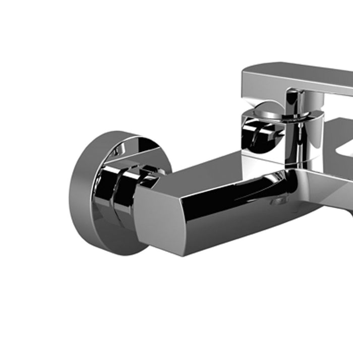 Rubinetto vasca finitura cromata, serie eden