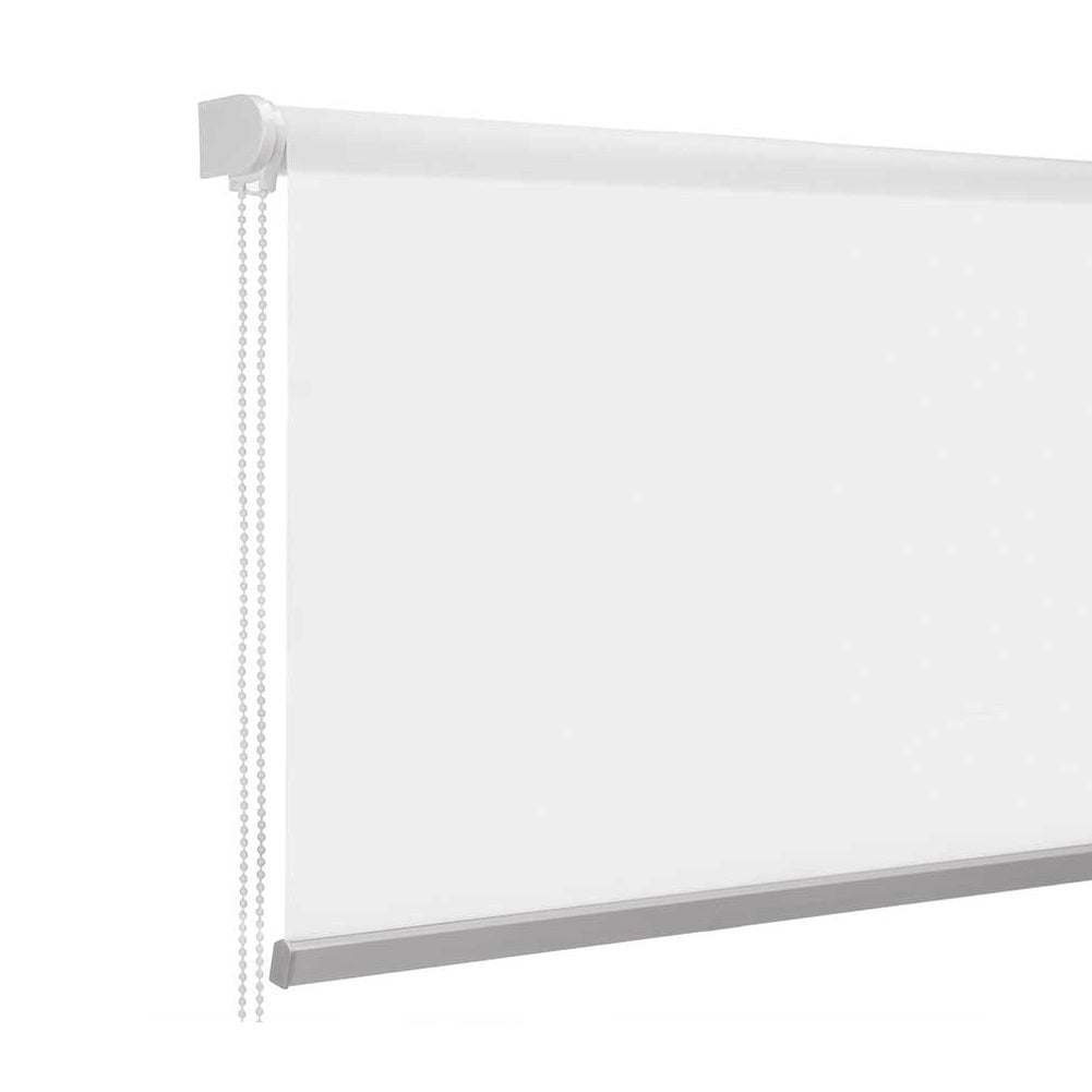 Tenda a Rullo Oscurante da Interno 120x180cm Moderna Facile da montare Bianco