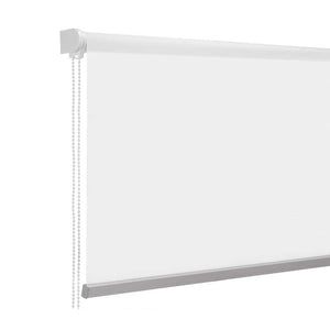 Tenda a Rullo Oscurante da Interno 120x180cm Moderna Facile da montare Bianco