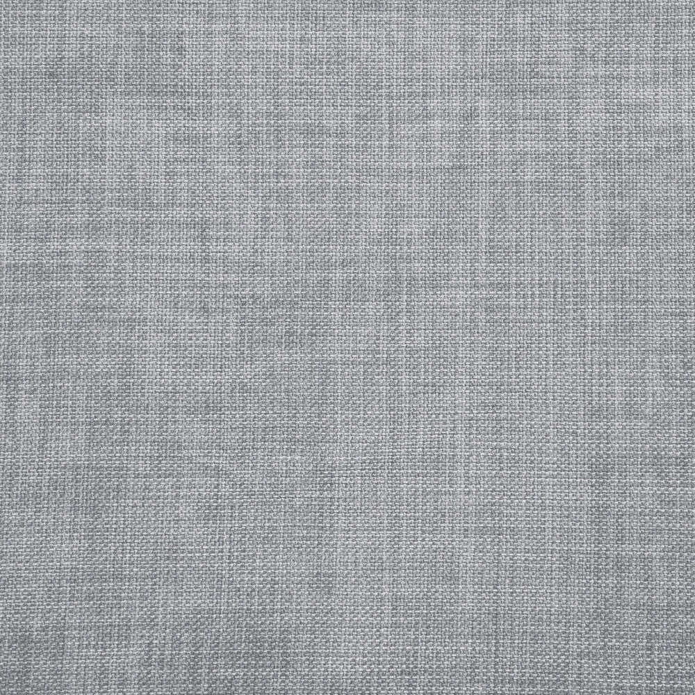 Letto 160 x 200 cm con rete a doghe in tessuto grigio con LED bianco contemporaneo