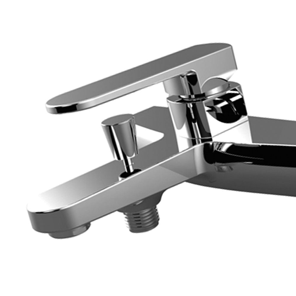 Rubinetto vasca finitura cromata, serie eden