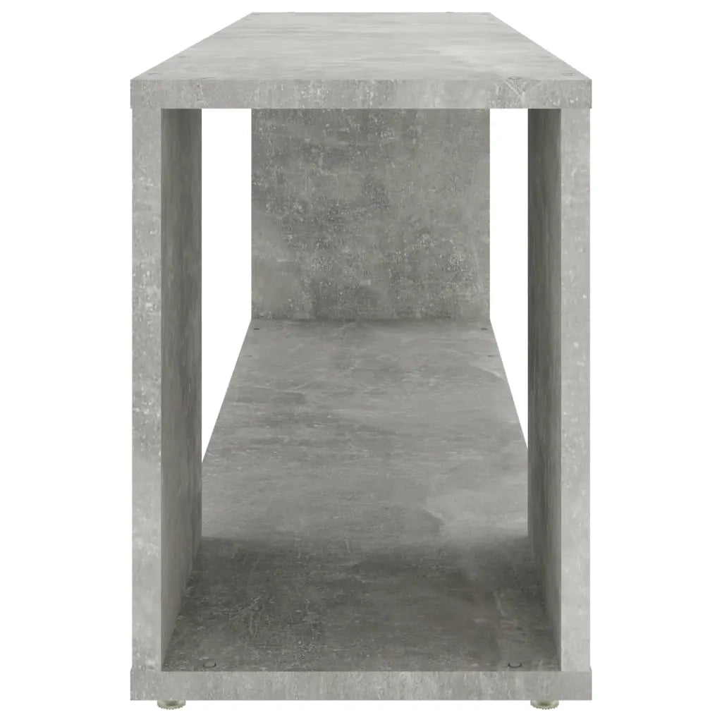 Mobile TV Grigio Cemento 100x24x32 cm in Truciolato 809165
