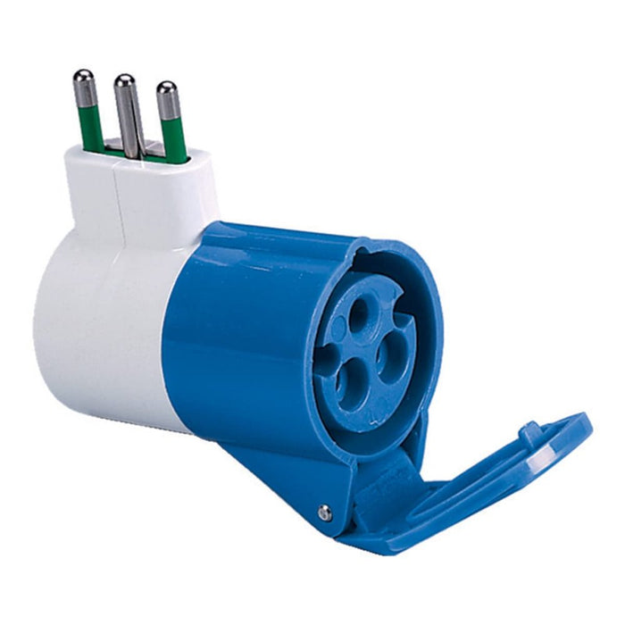 Fme.adattatore cee blu 1 presa 73000