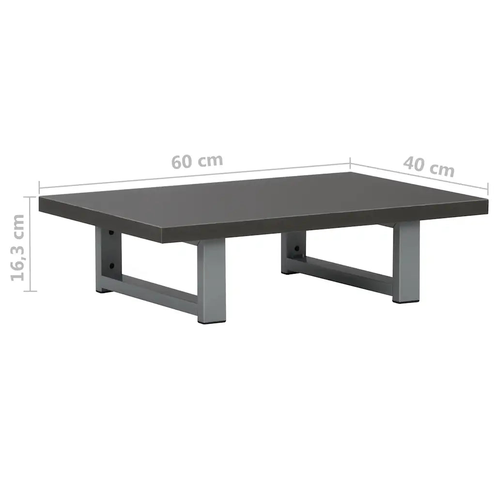 Mobile da Bagno Grigio 60x40x16,3 cm