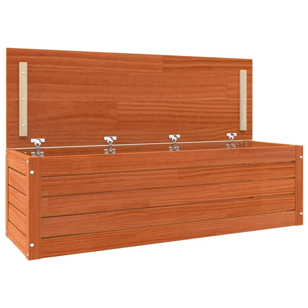 Scatola di Stoccaggio Marrone cerato 109 x 36,5 x 33 cm 865371