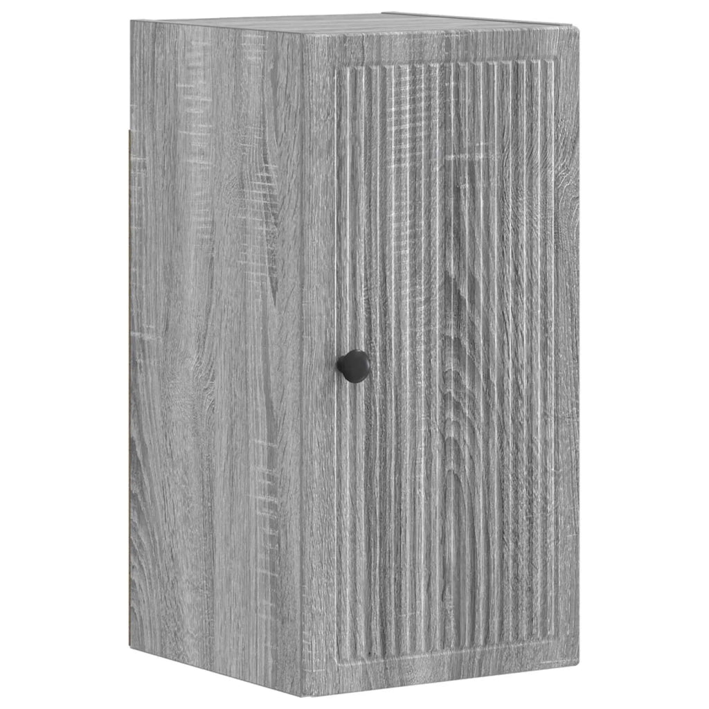 Set di Mobili da Bagno da 4 Pezzi EDE Sonoma grigio 3417906