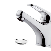 Remix miscelatore lavabo con scarico in plastica