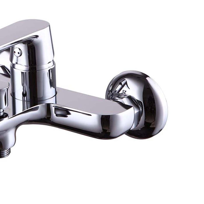 Miscelatore vasca serie ginevra, finitura cromata