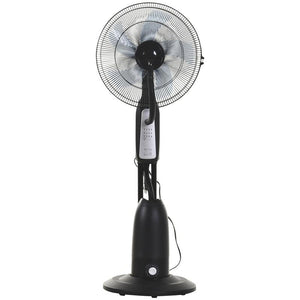 VENTILATORE OSCILLANTE CON NEBULIZZATORE 3 MODALITÀ E TIMER
