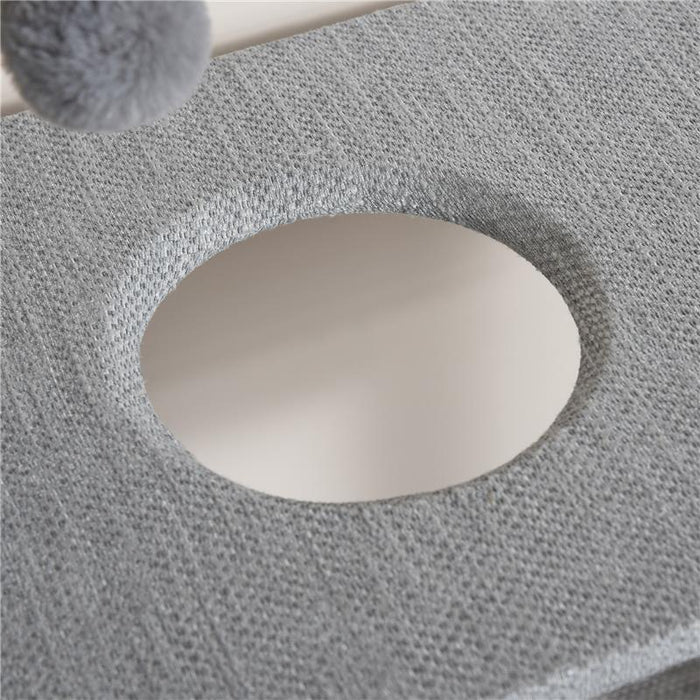 PALESTRA PER GATTI MULTILIVELLO CON CASETTA E TIRAGRAFFI CORDA DI JUTA