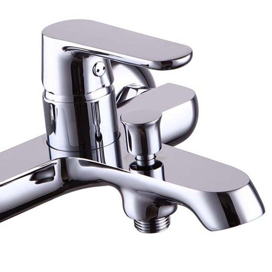 Miscelatore vasca serie ginevra, finitura cromata