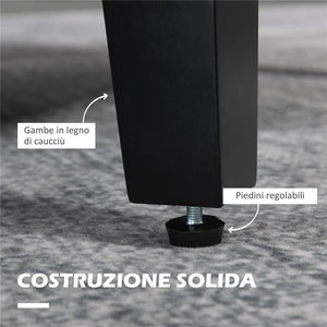 POLTRONCINA DA CAMERA MODERNA IN TESSUTO CON BRACCIOLI 66X72X74 CM CREMA