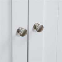 MOBILE LETTIERA PER GATTI A 2 ANTE CON DIVISORIO INTERNO REGOLABILE 86X48X52 CM BIANCO