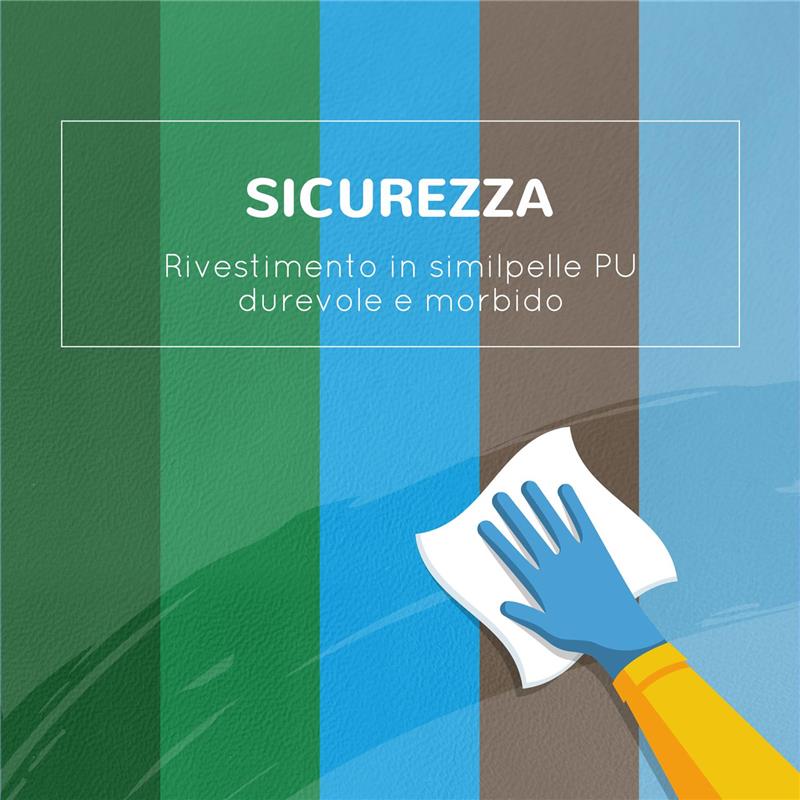 SET COSTRUZIONI MORBIDE PER BAMBINI 1-3 ANNI DA 6 PEZZI IN PU ED EPE MULTICOLORE