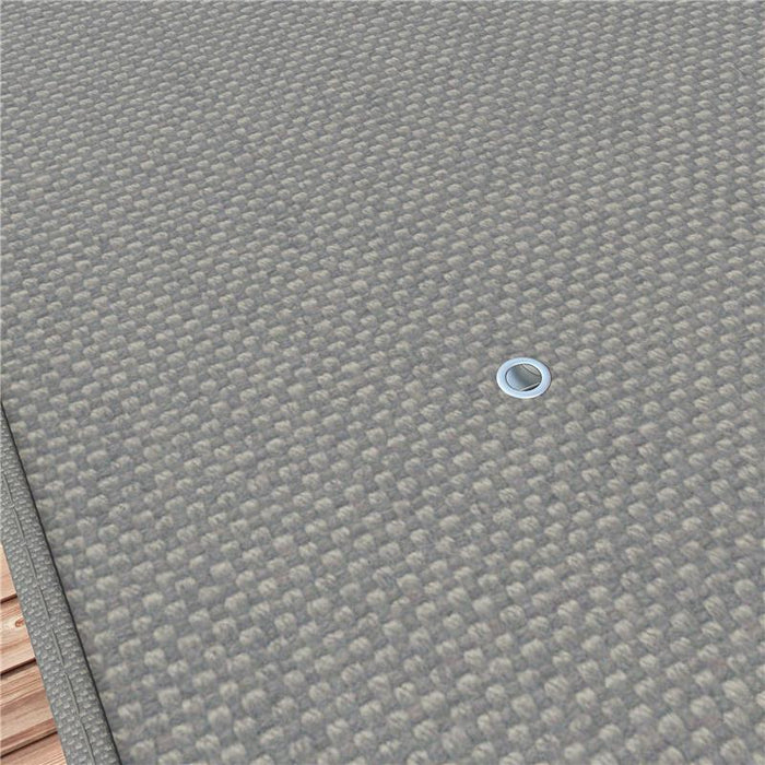 TELO DI RICAMBIO PER PERGOLA DA GIARDINO 3X3 M CON 16 FORI DI DRENAGGIO 297X297 CM GRIGIO