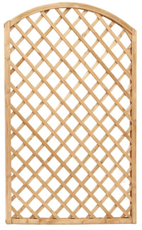 Pannello grigliato arco  90X180H - Mod.44 in legno di pino impregnato