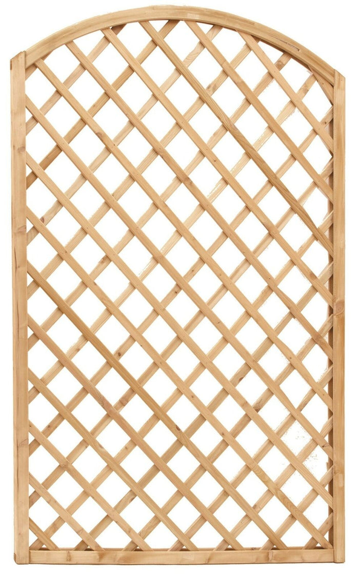 Pannello grigliato arco  90X180H - Mod.44 in legno di pino impregnato