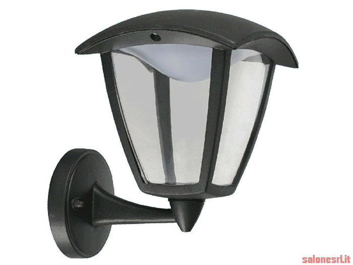 LAMPADA A PARETE LED 590 LUMEN LANTERNA APPLIQUE SELENE INFERIORE ALLUMINIO