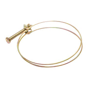 Fascetta stringicavo 89-95mm con vite M8x70mm per tubo flessibile Breckner Germany