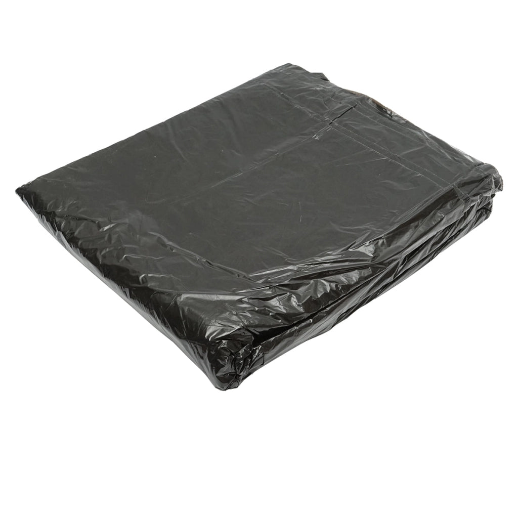 Set 10 pezzi di foglio per pacciamatura, anti-erbacce 1x20m, 15 microni, nero non perforato, protezione UV Breckner Germany