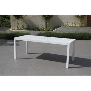 TAVOLO ALLUNGABILE IN ALLUMINIO "ARREDO"