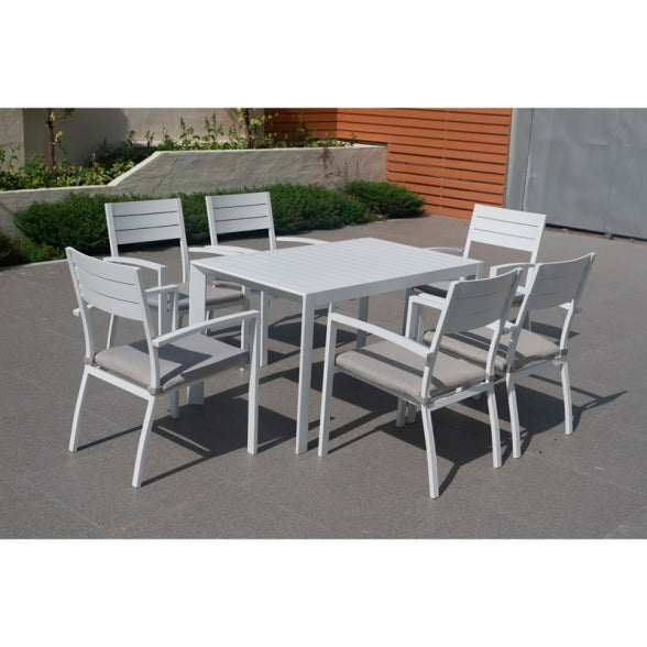 SET DA PRANZO TAVOLO E 6 SEDIE "ARREDO"