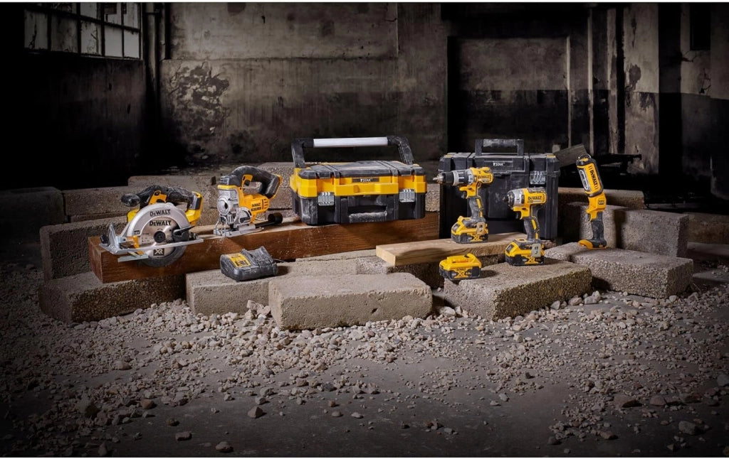 DeWalt DCK551P3T-QW - Kit di attrezzi 18 V, colore: Giallo/Nero