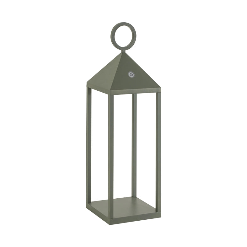 PICNIC Lampada da tavolo portatile LED 2,2W IP54 2700K CRI85 47cm - Verde - Rossini Group - Design in alluminio pressofuso