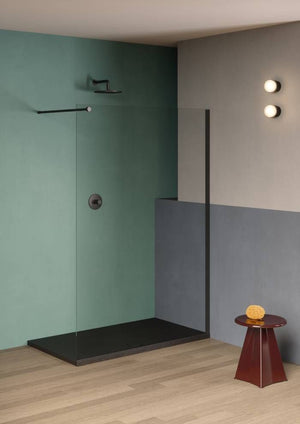 Piatto doccia Pietraceramica alto 4cm in colore Bianco - Ceramica Azzurra - Misura: 70x140 x H4 cm