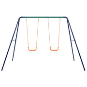 Set Altalene con 2 Sedili in Acciaio 92318