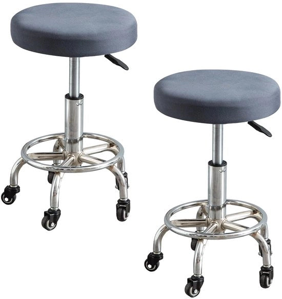 Set di 2 Hoes Ronde - Adatto per Rampe 28-40 cm - Lavabile - Facile da Pulire - Respirante - Duraturo - Sostituibile per Rampe