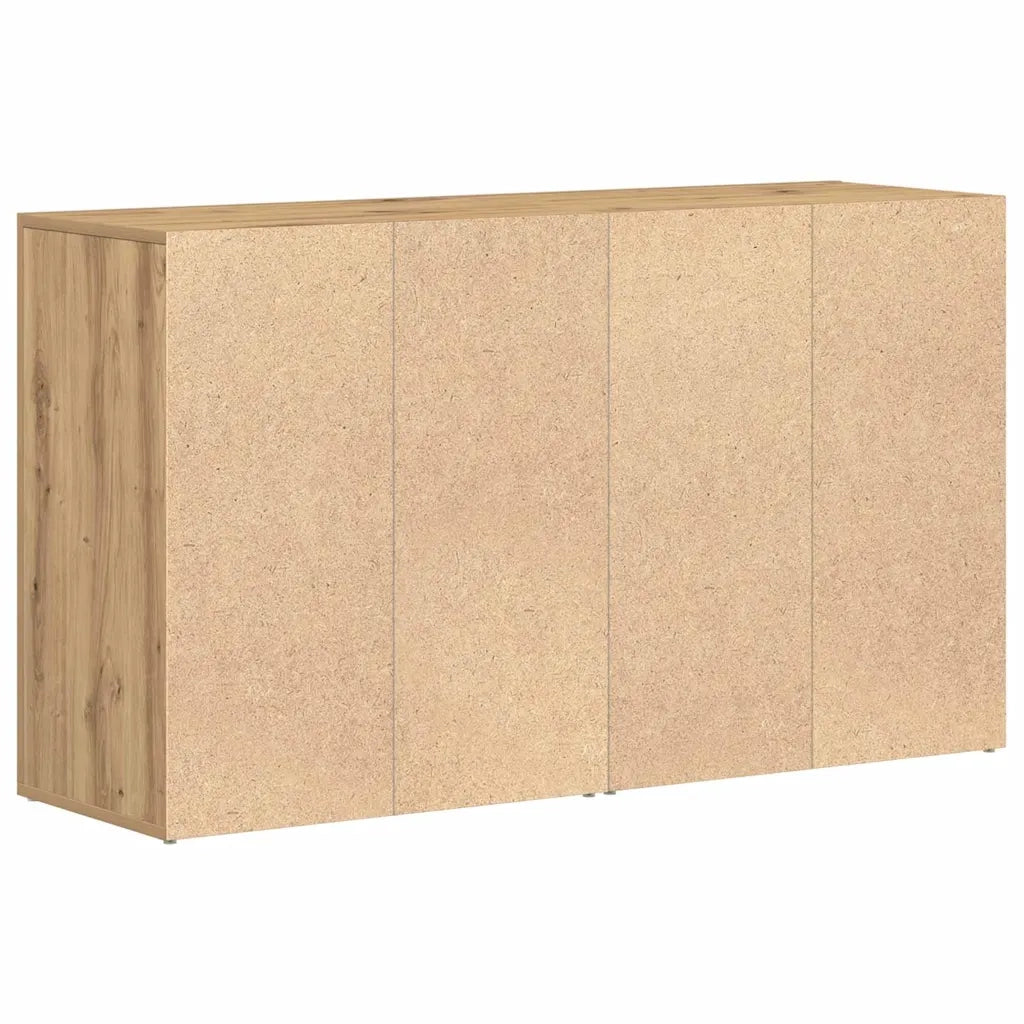 Credenza | Madia | Buffet da pranzo | Armadio da pranzo Rovere artigianale 120 x 36 x 69 cm Legno multistrato