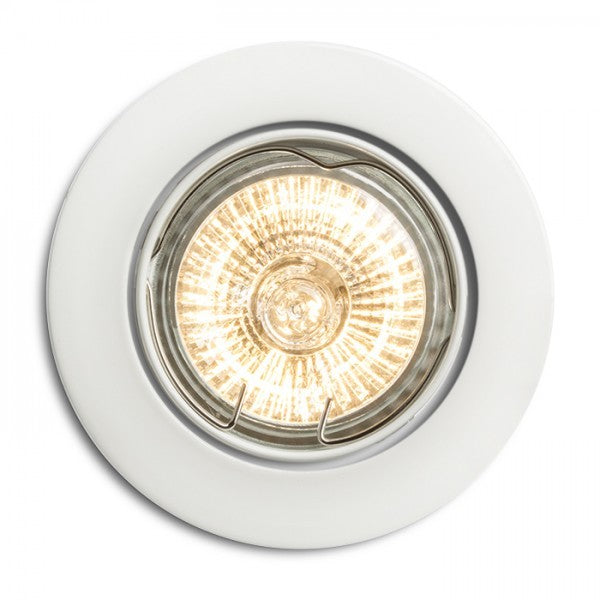 Faretto da incasso TOPIC R inclinabile bianco opaco 230V GU10 50W