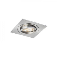 Faretto lampada MURO SQ da incasso nichel opaco 230V GU10 50W