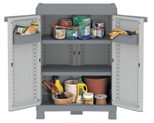 ARMADIO IN RESINA TERRY WAVE 700 UW 70X44X98H CON 2 RIPIANI