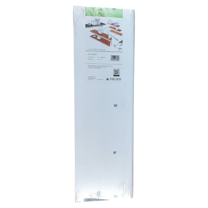MENSOLA IN LEGNO BIANCO  60X25