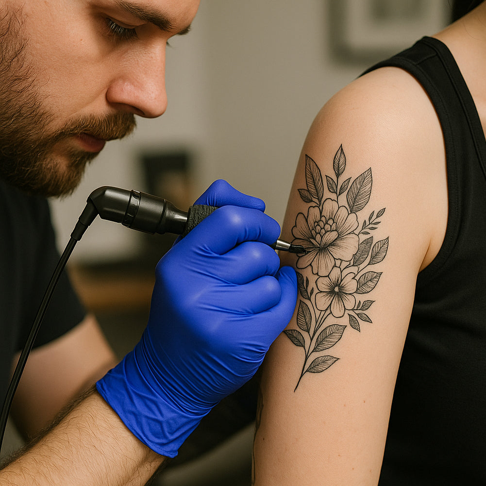 1000 x Guanti in Nitrile Monouso Blu Cobalto Senza Polvere e Lattice Taglia XL