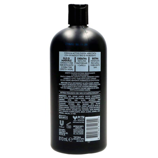SUNSILK SHAMPOO PER CAPELLI CRESPI E DANNEGGIATI CON OLIO DI MANDORLE CHERATINA E BIOTINA 810 ML FORMATO XXL