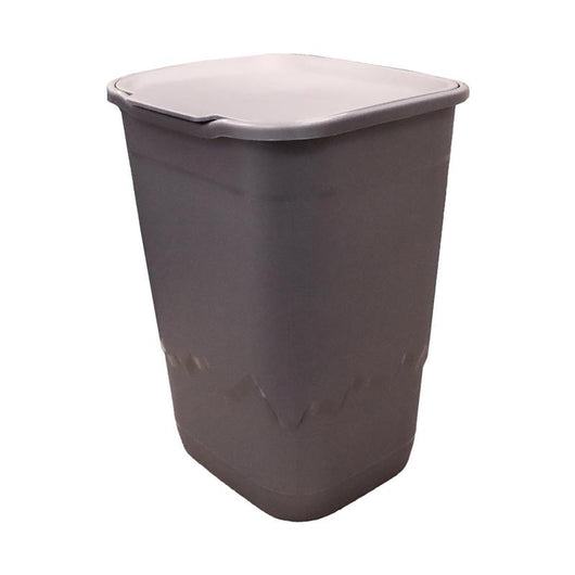 PORTABIANCHERIA MONTE BIANCO MULTIUSO CON RILIEVO E FANTASIA IN COLORAZIONE GRIGIO 50LT 40X36X54 CM