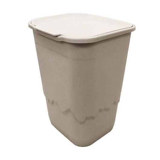 PORTABIANCHERIA MONTE BIANCO MULTIUSO CON RILIEVO E FANTASIA IN COLORAZIONE TORTORA 50LT 40X36X54 CM